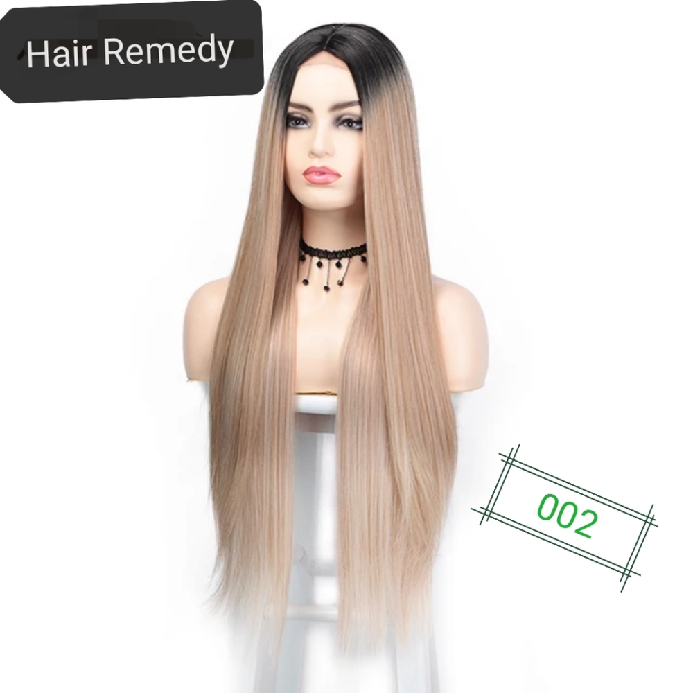 -Straight High temperature synthetic wigs